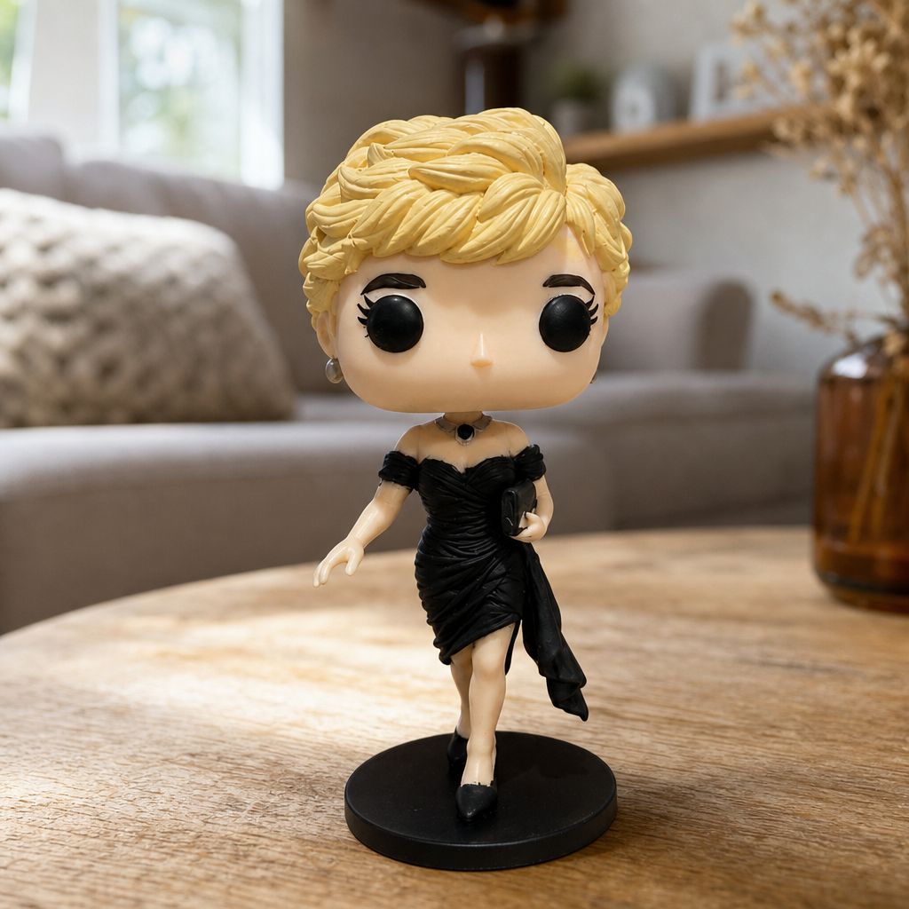 Lady Di Inspired Figure - The Revenge Dress - Handmade Collectible