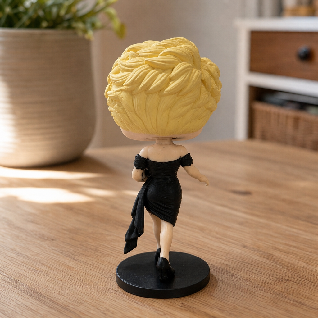 Lady Di Inspired Figure - The Revenge Dress - Handmade Collectible