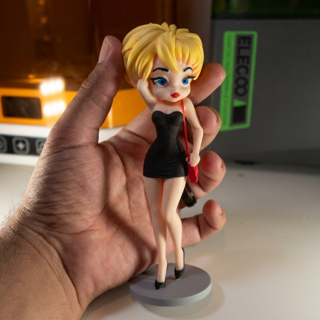 Madonna Who's that Girl Inspired Figure - 80s Pop Icon - Nikki Finn - Handmade Collectible