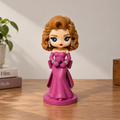 Madonna Material Girl Inspired Figure - 80s Pop Icon - Handmade Collectible