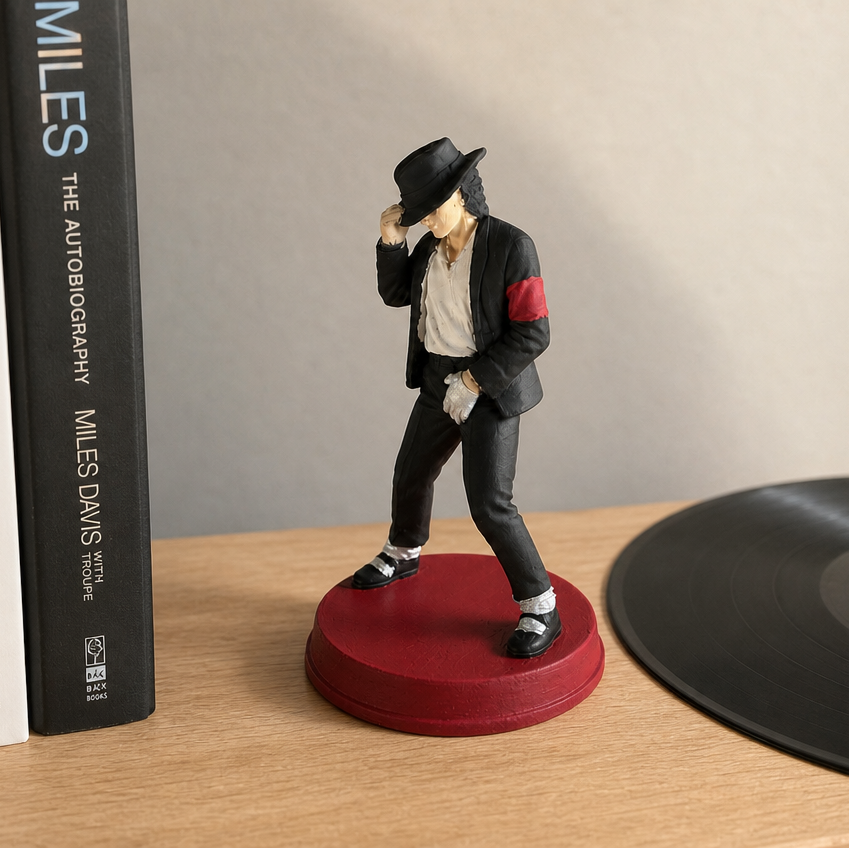 Michael Jackson Inspired Figure - Iconic Pop Legend - Handmade Collectible