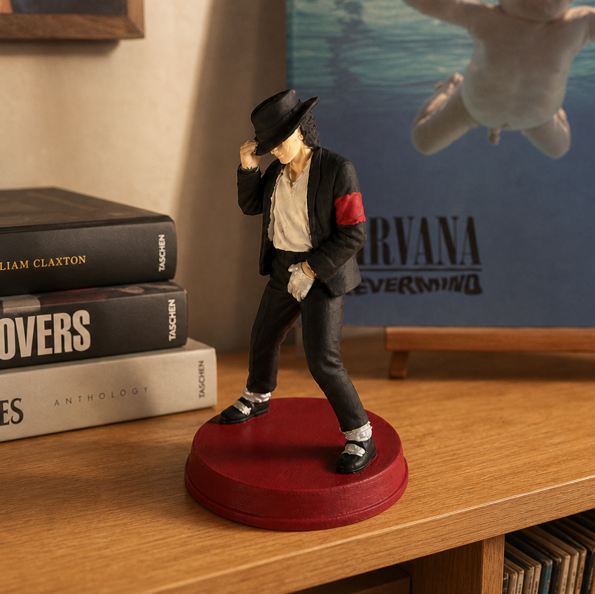 Michael Jackson Inspired Figure - Iconic Pop Legend - Handmade Collectible