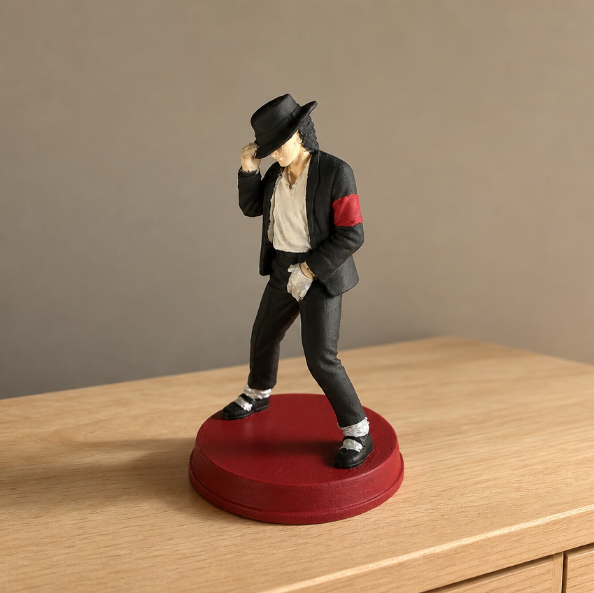 Michael Jackson Inspired Figure - Iconic Pop Legend - Handmade Collectible